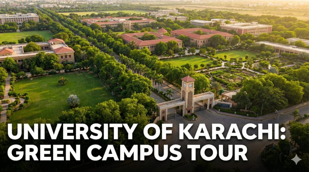 University of karachi- Green Campus Tour