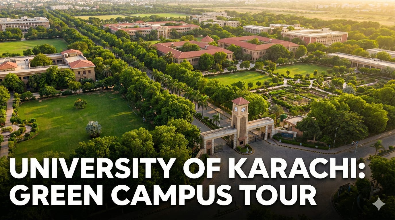 University of karachi- Green Campus Tour